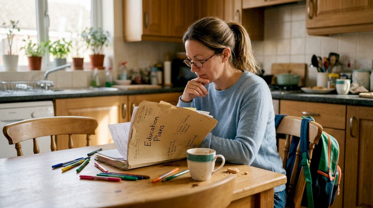 Progress monitoring steps for UK home educators